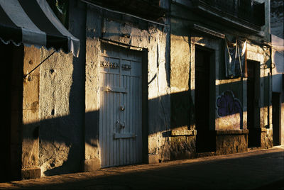 Exterior of old building