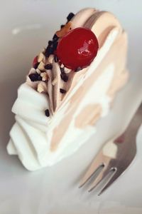 Close-up of chocolate cake