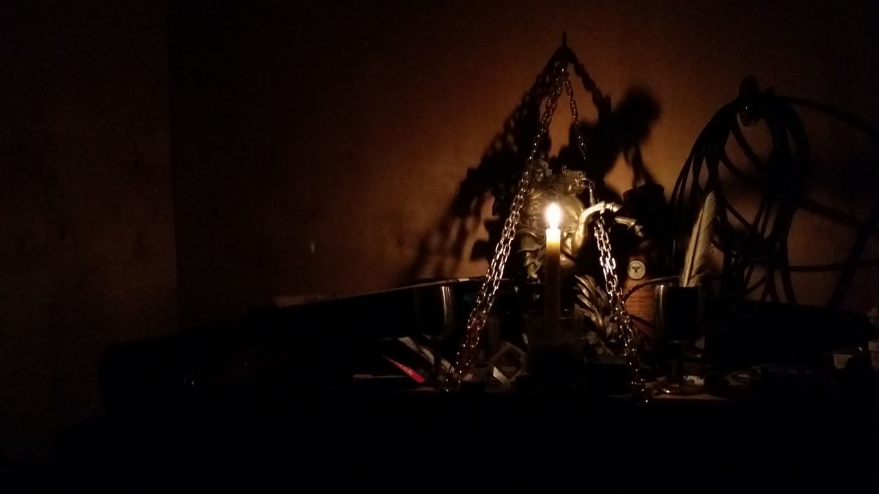 darkness, light, night, illuminated, no people, lighting, lighting equipment, black, indoors, bicycle, transportation, dark, mode of transportation, light - natural phenomenon, land vehicle