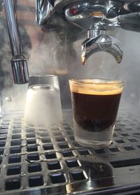 Close-up of drink on table