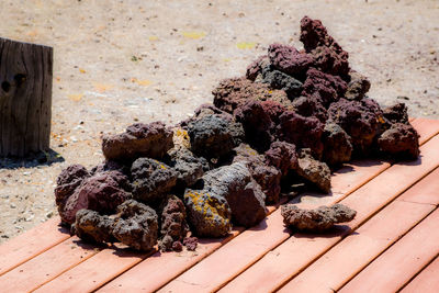 Close-up of fresh flowers on table