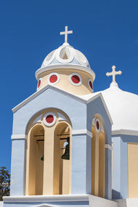 Bell tower in santorini