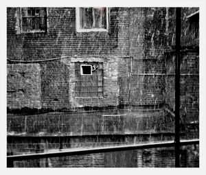 View of brick wall