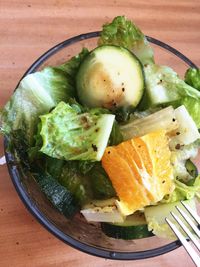 Close-up of served food