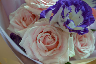 Close-up of rose bouquet