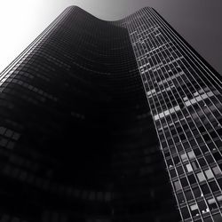 Low angle view of modern building