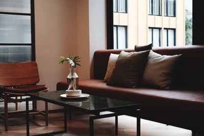 Table and chairs at home