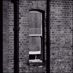 Brick wall with windows