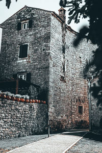 Exterior of old building