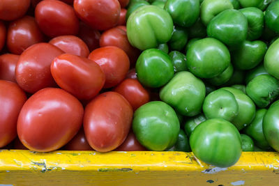 Close-up of vegetables at market for sale