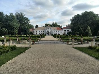 Park against sky