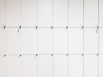 White cabinet, locker