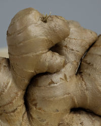 Close-up of hand holding bread