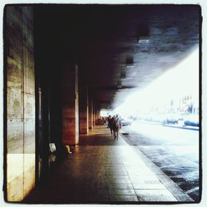 View of tunnel