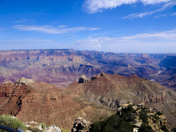 Photo of the wonderful landscape in grand canyon national park on a sunny summer afternoon