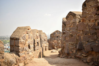 View of castle against sky