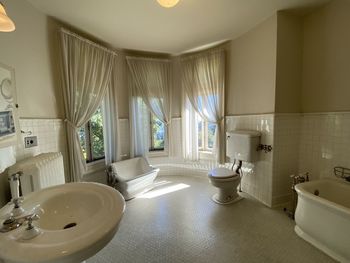 Interior of bathroom