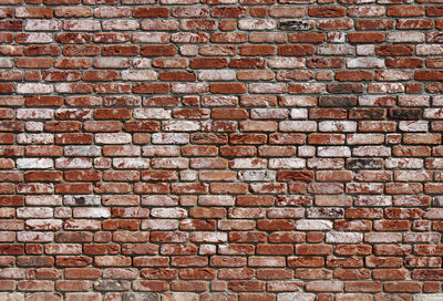 Full frame shot of brick wall