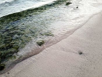 View of waves in sea