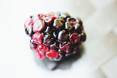 Close-up of dessert on table