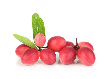 Close-up of strawberries