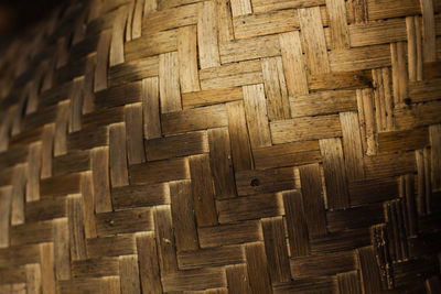 Full frame shot of wooden wall