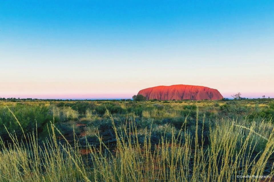 Red monolith