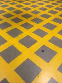 Full frame shot of yellow pattern