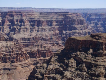 Rock formations at canyon national park