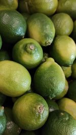 Full frame shot of fruits at market