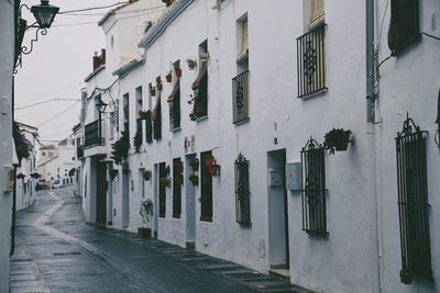 Street amidst buildings in city