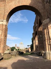 View of historical building against sky