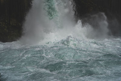 View of waterfall