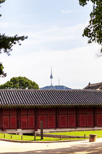 Exterior of building against sky