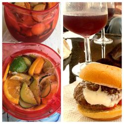 Close-up of served food