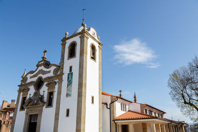 Low angle view of church against sky