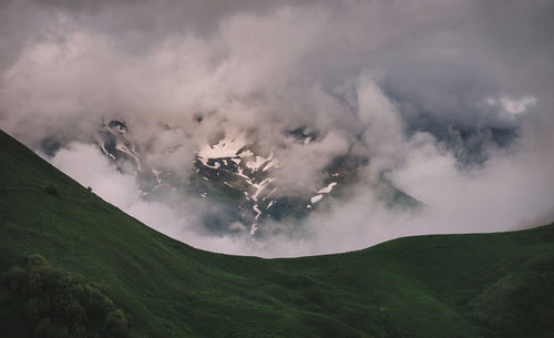 Panoramic view of landscape against sky