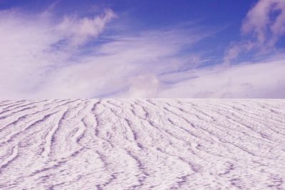Scenic view of cloudy sky