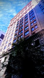 Low angle view of building against sky