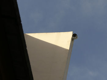 Low angle view of building against sky