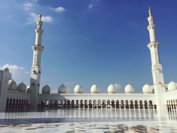 View of mosque against sky