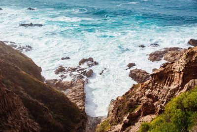 Scenic view of sea