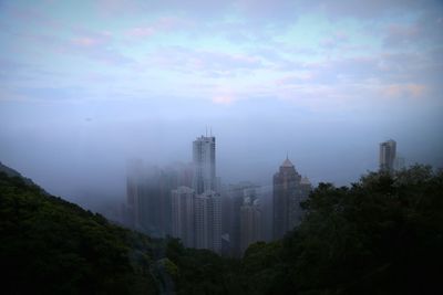 Skyscrapers in city