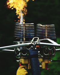 Close-up of bicycle