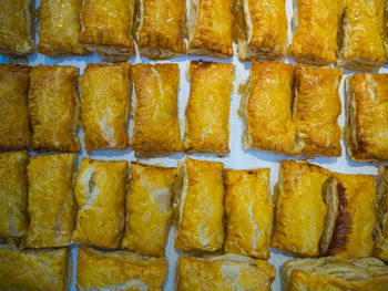 Full frame shot of yellow food