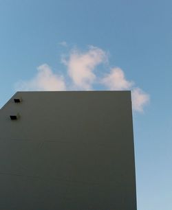 Low angle view of building against sky