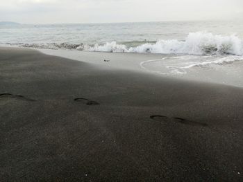 View of sea shore