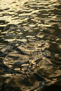 Full frame shot of rippled water