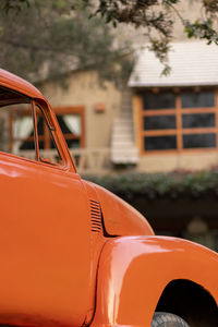 Old cargo truck on the farm