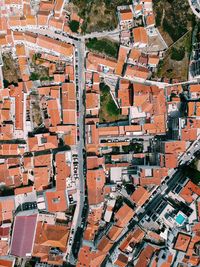 Aerial view of city